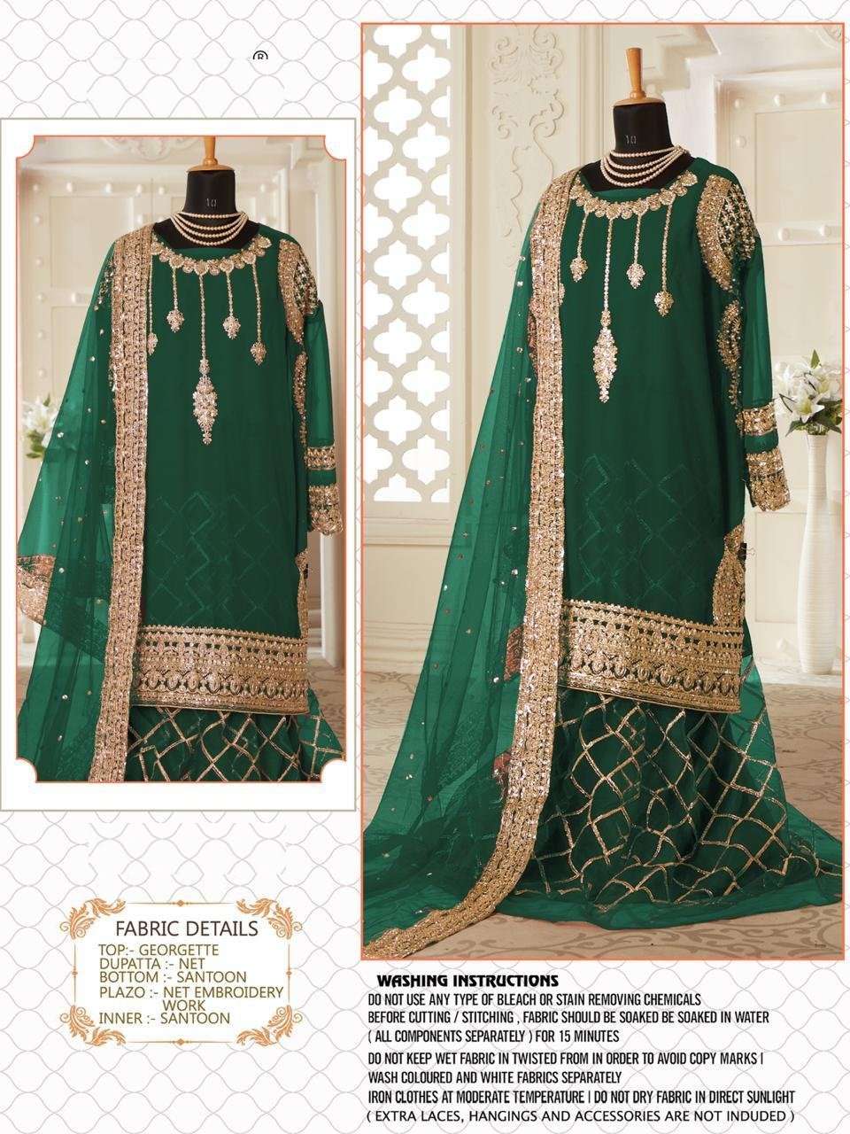 Georgette Beautiful Sharara Suits at Rs 1500/piece in Surat | ID:  26441520548